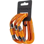 Karabina CAMP Orbit Lock 3 Pack, oranžová