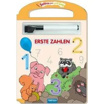 První čtění Trötsch Erste Zahlen Schreib und wisch weg mit Stift