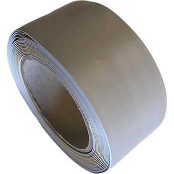 Lepicí páska Egibi Lišta PVC podlahová samolepící 5 m, barva světle šedá č.156