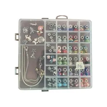 Hra na zahradu Zestaw do robienia bransoletek w ozdobnej kasetce