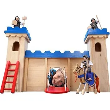 Dřevěná hračka Betzold Rytířský hrad