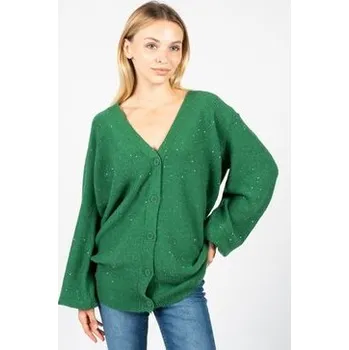 Dámský svetr Silvian Heach Svetr PGA22080CD | Aberdeen Zelená Regular Fit S