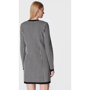 Dámské šaty TWINSET Úpletové šaty 222TT3303 Černá Regular Fit XS