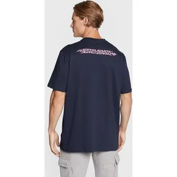 adidas T-Shirt Adventure Ride HK4981 Tmavomodrá Relaxed Fit M