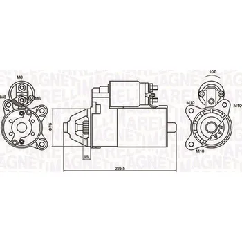 Startér Startér MAGNETI MARELLI 063721336010