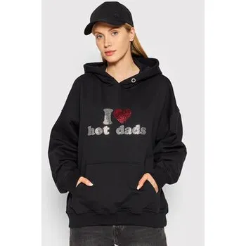 Pánská mikina 2005 Mikina Unisex Hot Dads Černá Relaxed Fit XS