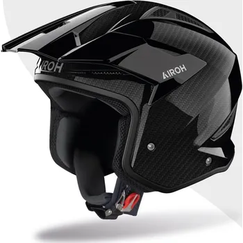Helma na motorku Přilba TRR 2 Carbon, AIROH (lesklá) 2026 (Velikost: XS)