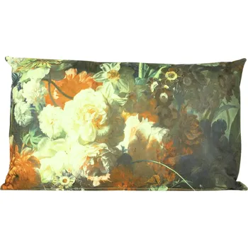 Dekorativní polštářek Venkovní polštář s květy ANNAS 30x50 cm, barevný