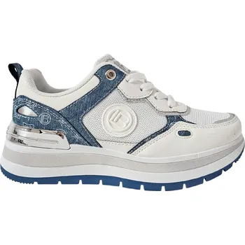 Dámské tenisky Tenisky Laura Biagiotti Calf White - Blue Velikost: 39