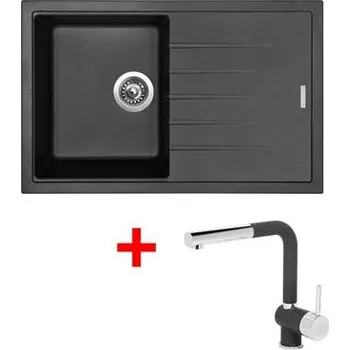 Granitový dřez Sinks BEST 780 Granblack + Mix 3 P GR