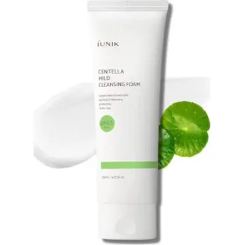 iUNIK - CENTELLA MILD CLEANSING FOAM - Jemná pH vyvážená čisticí pěna s pupečníkem asijským 120 ml