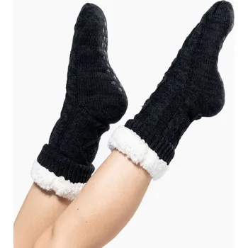 Dámské ponožky Ponožky s podšívkou sherpa, Kariban Barva: 01-černá