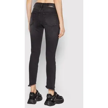Moto kalhoty Pinko Jeansy 1J10WZ Y78P Černá Skinny Fit 30