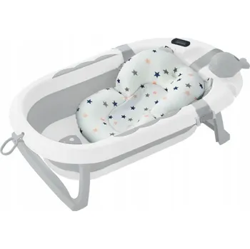 koupací vanička Skládací vana Primabobo Ola s teploměrem a polštářkem Barva: Grey