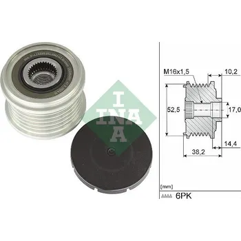 Předstihová spojka Schaeffler INA 535 0369 10