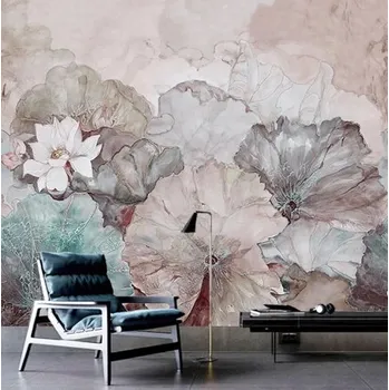 Tapeta Solution Media 3D tapeta - Lotosové květy MU3660 1 - Voděodolné plátno - Textilní tapeta omyvatelná - 250g/m2