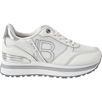 Dámské tenisky Tenisky Laura Biagiotti Calf White Silver Velikost: 36