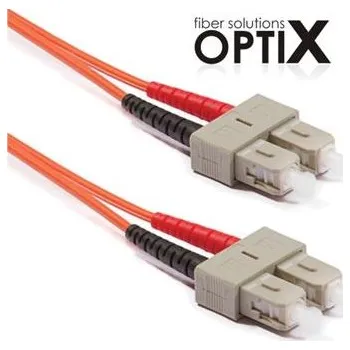Síťový kabel Optický patch cord Optix 50/125 OM2 SC-SC duplex 3mm Délka: 1m