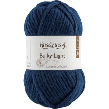 Příze Rosários 4 Bulky Light 118 Navy Pletací příze