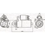 Startér MAGNETI MARELLI 063721336010