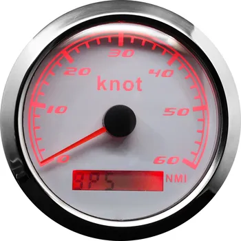 Budík Budík RACES Marine BÍLÁ - Přídavný rychloměr (60 knot)