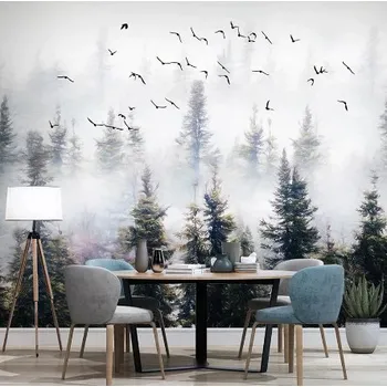 Fototapeta Solution Media 3D tapeta - Les v mlze MU3029 3 - 3D Relief - Vliesová tapeta - 320g/m2