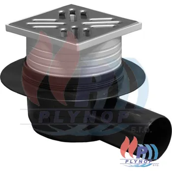 podlahová vpusť Vpusť podlahová boční 50mm PLAST BRNO - SI50C00