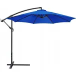 Zahradní skládací slunečník SOLIMARE 300 cm, modrý