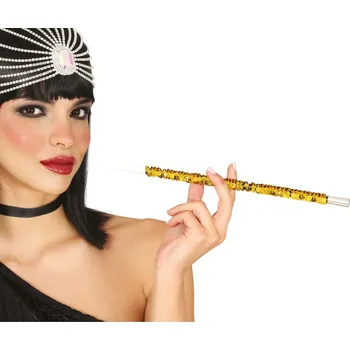 Karnevalový kostým GuircaCigaretová špička zlatá - Charleston