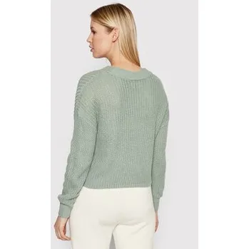 Dámský svetr ONLY Kardigan Carol 15211521 Zelená Relaxed Fit XL