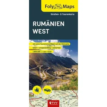 FolyMap Rumänien West - Bikerbetten - TVV Touristik Verlag GmbH