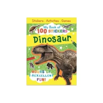 První čtění 100 Stickers - Dinosaurs