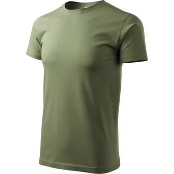 Heavy New tričko unisex XL khaki