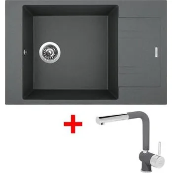 Granitový dřez Sinks VARIO 780 Titanium + Mix 3 P GR