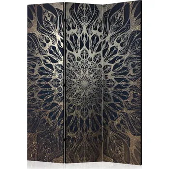 Paraván Paraván Spider Web (Brown) Dekorhome