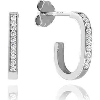 Šperk Dámské stříbrné naušnice se zirkony JMAN0500SE00