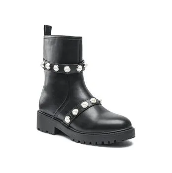 Dámská obuv DeeZee Polokozačky WS0903-01 Černá 40