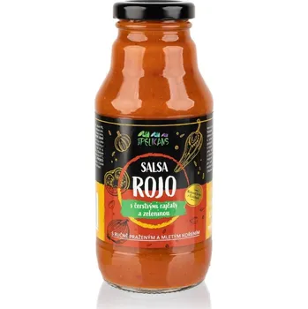 Salsa Rojo s čerstvými rajčaty a zeleninou - The Pelikans 330g