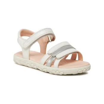Dámské sandále Sandály Geox J Sandal Haiti Girl J458ZD 000NF C0459 S Bílá 28