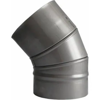 Kouřovod Komínové koleno WADEX 115, D100 mm 45°