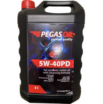 Motorový olej Motorový olej 5W-40PD Pegas oil - 5L