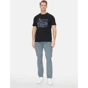 Napapijri T-Shirt S-Buti NP0A4INM Černá Regular Fit L