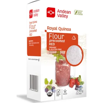 Mouka Mouka instantní z Royal quinoi červené BIO bez lepku - VEGAN - Andean Valley 350g