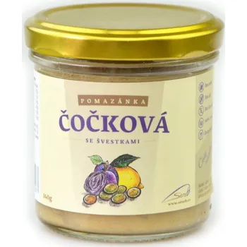 Rostlinná pomazánka Pomazánka čočková se švestkami - VEGAN - Seneb 140g