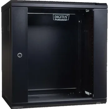 Rozvaděč Digitus 19 12U (RAL 9004) internetový rozvaděč