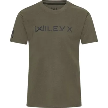 Pánské tričko Tričko Wiley X Canyon Horizontal Sage green L