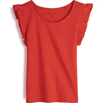 GATE Bavlněné tílko s volány 34 225-0404/557