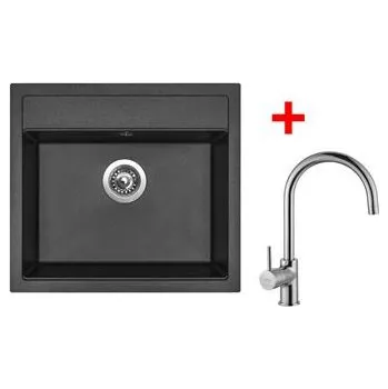 Sinks SOLO 560 Metalblack + Vitalia