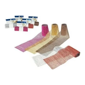 Set školních potřeb Taśma dekoracyjna, kryształki 120x12cm MIX