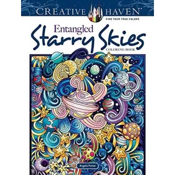 Creative Haven Entangled Starry Skies Coloring Book - Porter, Angela